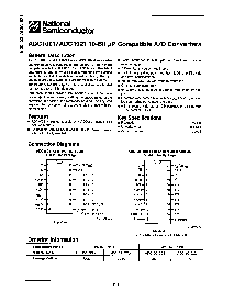 浏览型号ADC1001CCJ-1的Datasheet PDF文件第1页