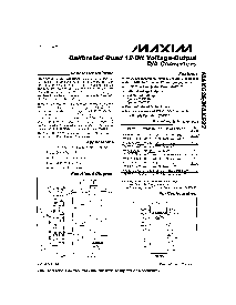 浏览型号MAX526CCWG的Datasheet PDF文件第1页