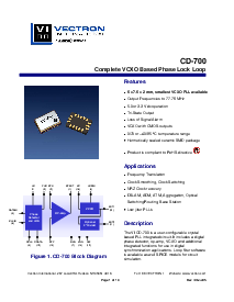 浏览型号CD-700-LAF-GAB-XX.XXX的Datasheet PDF文件第1页