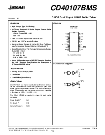 浏览型号CD40107的Datasheet PDF文件第1页
