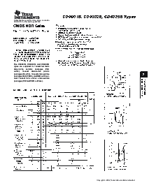 浏览型号CD4001BM的Datasheet PDF文件第1页