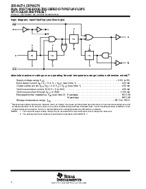浏览型号CD74AC74E的Datasheet PDF文件第2页