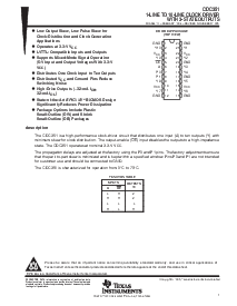 浏览型号CDC351DW的Datasheet PDF文件第1页