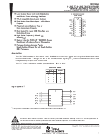 浏览型号CDC328A的Datasheet PDF文件第1页