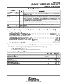 浏览型号CDCVF2505的Datasheet PDF文件第3页