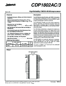 浏览型号CDP1802ACD3的Datasheet PDF文件第1页