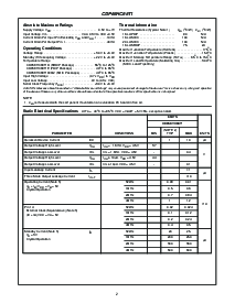 浏览型号CDP68HC68T1M2的Datasheet PDF文件第2页