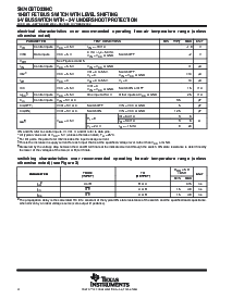 浏览型号SN74CBTD3384CDWRE4的Datasheet PDF文件第4页