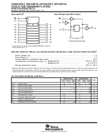 浏览型号SN74ALS573CDWR的Datasheet PDF文件第2页