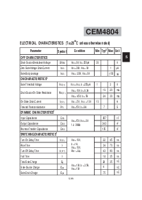 浏览型号CEM4804的Datasheet PDF文件第2页