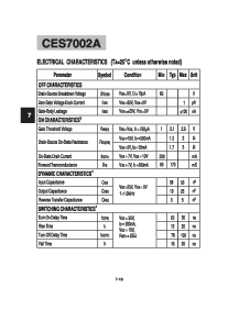 浏览型号CES7002A的Datasheet PDF文件第2页