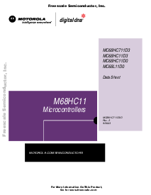 浏览型号MC68HC11D0CFN3的Datasheet PDF文件第1页