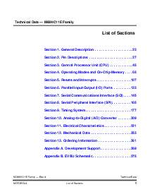 浏览型号MC68HC811E2CFN2的Datasheet PDF文件第5页