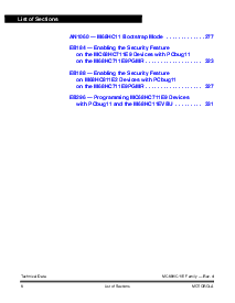 浏览型号MC68HC811E2CFN2的Datasheet PDF文件第6页