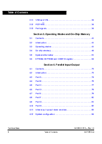 浏览型号MC68HC711P2CFS4的Datasheet PDF文件第8页