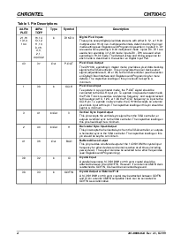 浏览型号CH7004C-V的Datasheet PDF文件第4页