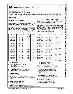 浏览型号COPCH920C的Datasheet PDF文件第1页