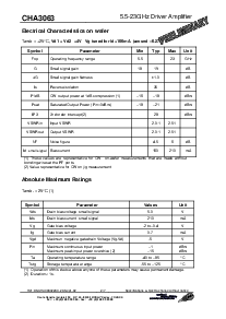 浏览型号CHA3063-99F/00的Datasheet PDF文件第2页