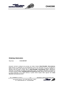 浏览型号CHA5390-99F的Datasheet PDF文件第8页