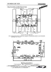 浏览型号CHA2294-99F/00的Datasheet PDF文件第5页