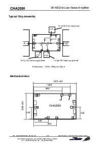 浏览型号CHA2091-99F/00的Datasheet PDF文件第6页
