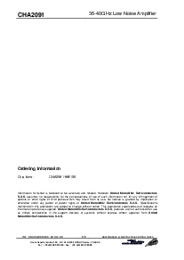 浏览型号CHA2091-99F/00的Datasheet PDF文件第8页