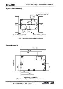 浏览型号CHA2391-99F/00的Datasheet PDF文件第6页