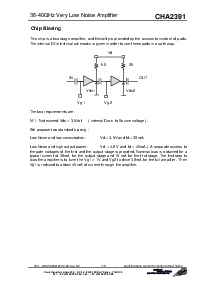 浏览型号CHA2391-99F/00的Datasheet PDF文件第7页