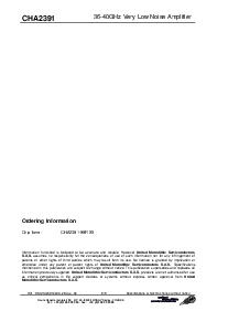 浏览型号CHA2391-99F/00的Datasheet PDF文件第8页