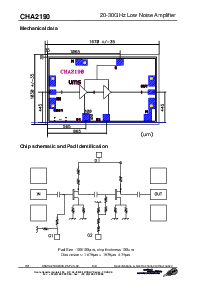 浏览型号CHA2190的Datasheet PDF文件第6页