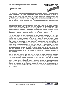 浏览型号CHA2098RBF的Datasheet PDF文件第5页