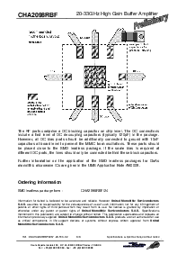 浏览型号CHA2098RBF的Datasheet PDF文件第6页