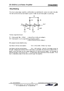 浏览型号CHA2093-99F/00的Datasheet PDF文件第7页