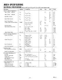 浏览型号AD824AChips的Datasheet PDF文件第2页