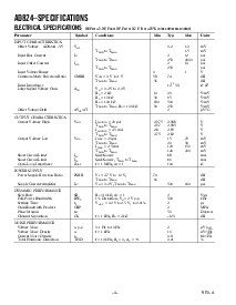 浏览型号AD824AChips的Datasheet PDF文件第4页