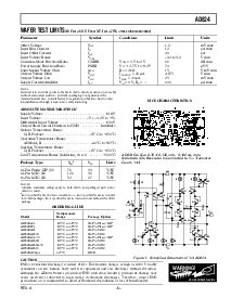 浏览型号AD824AChips的Datasheet PDF文件第5页