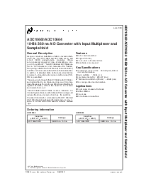 浏览型号ADC10664CIWM的Datasheet PDF文件第1页