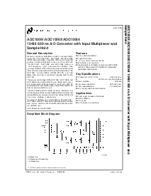 浏览型号ADC10061CIWM的Datasheet PDF文件第1页