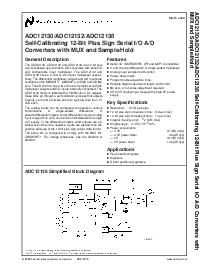 浏览型号ADC12138CIWM的Datasheet PDF文件第1页