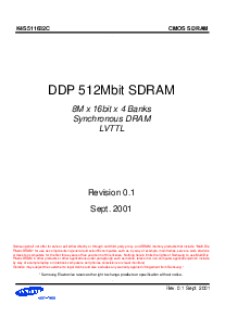 浏览型号K4S511632C-KC的Datasheet PDF文件第1页
