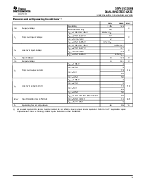 浏览型号SN74LVC2G04DCKTE4的Datasheet PDF文件第3页