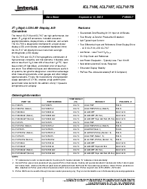 浏览型号ICL7107SCPL的Datasheet PDF文件第1页