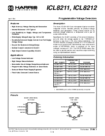 浏览型号ICL8211CBA的Datasheet PDF文件第1页