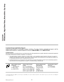 浏览型号CLC404的Datasheet PDF文件第6页