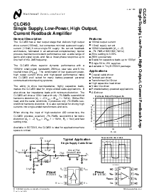 浏览型号CLC450AJ的Datasheet PDF文件第1页