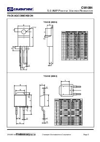 浏览型号CM1084的Datasheet PDF文件第5页