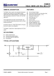 浏览型号CM2841ACIM25的Datasheet PDF文件第1页