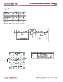 浏览型号CMM6003-SC的Datasheet PDF文件第4页