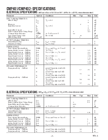 浏览型号CMP401GS的Datasheet PDF文件第2页