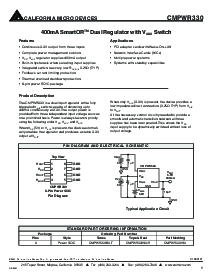 浏览型号CMPWR330SA的Datasheet PDF文件第1页